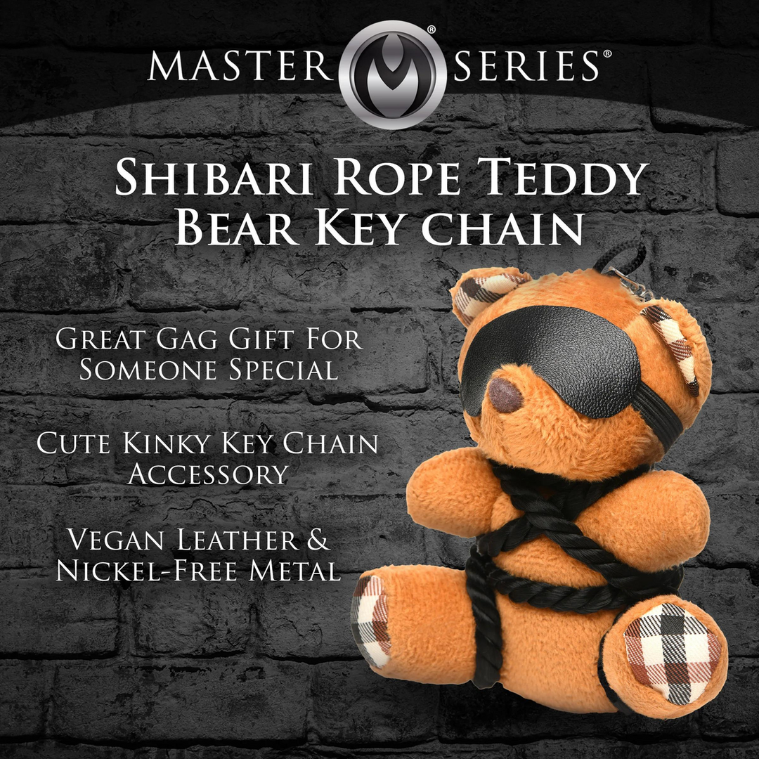 Touw Teddybeer Sleutelhanger – Bruin