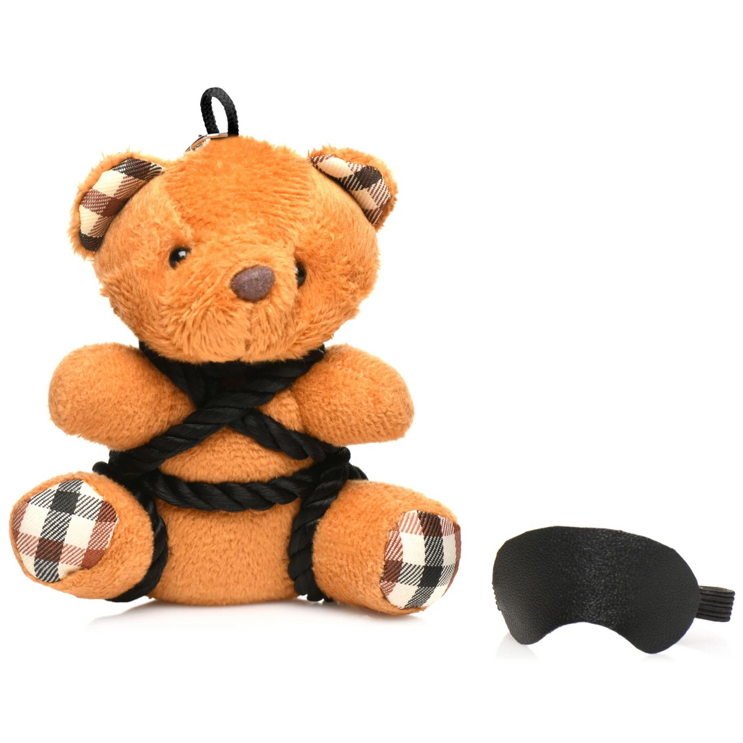 Touw Teddybeer Sleutelhanger – Bruin