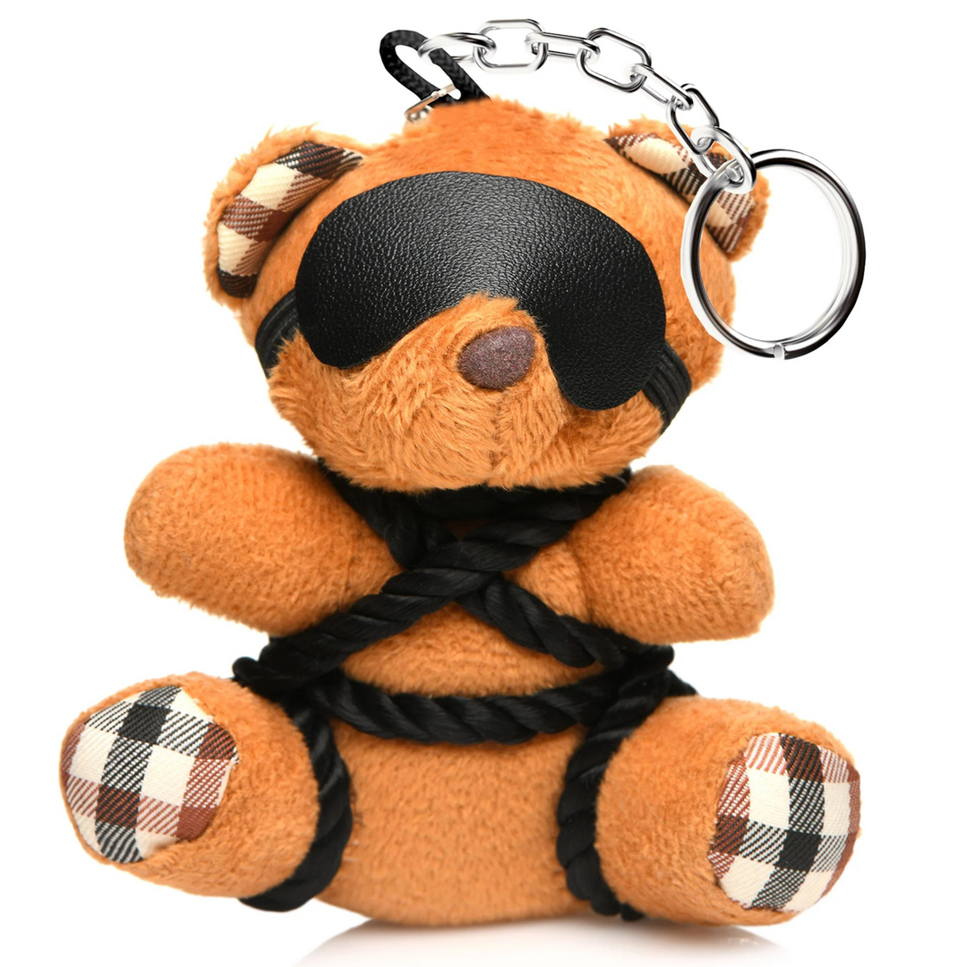 Touw Teddybeer Sleutelhanger – Bruin