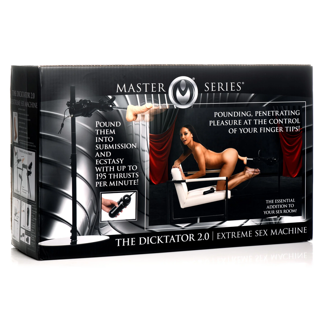 De Dicktator 2.0 Extreme Sex Machine – Zwart