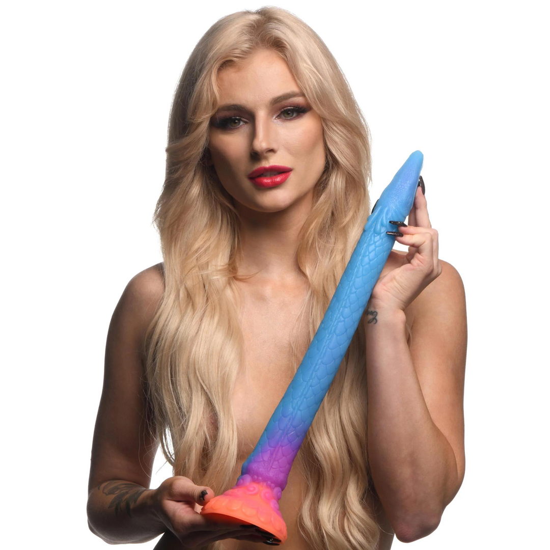 Makara – Glow in the Dark – Siliconen Slang Dildo