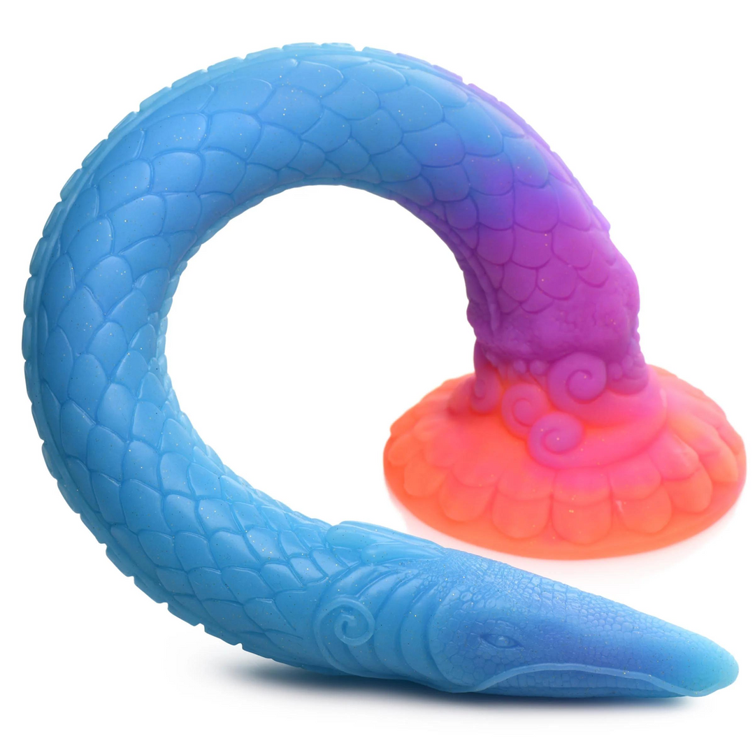 Makara – Glow in the Dark – Siliconen Slang Dildo