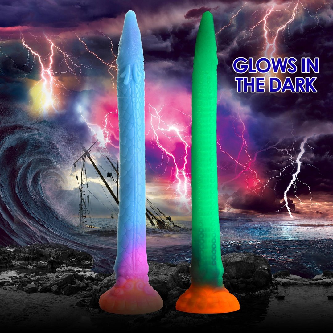 Makara – Glow in the Dark – Siliconen Slang Dildo
