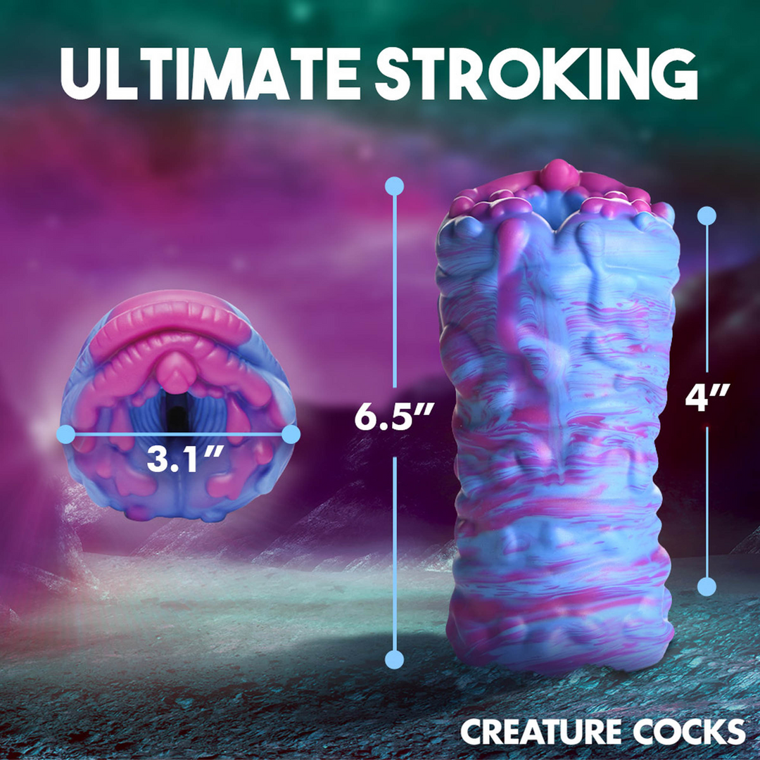 Cyclone – Silicone Alien Vagina Stroker – Paars
