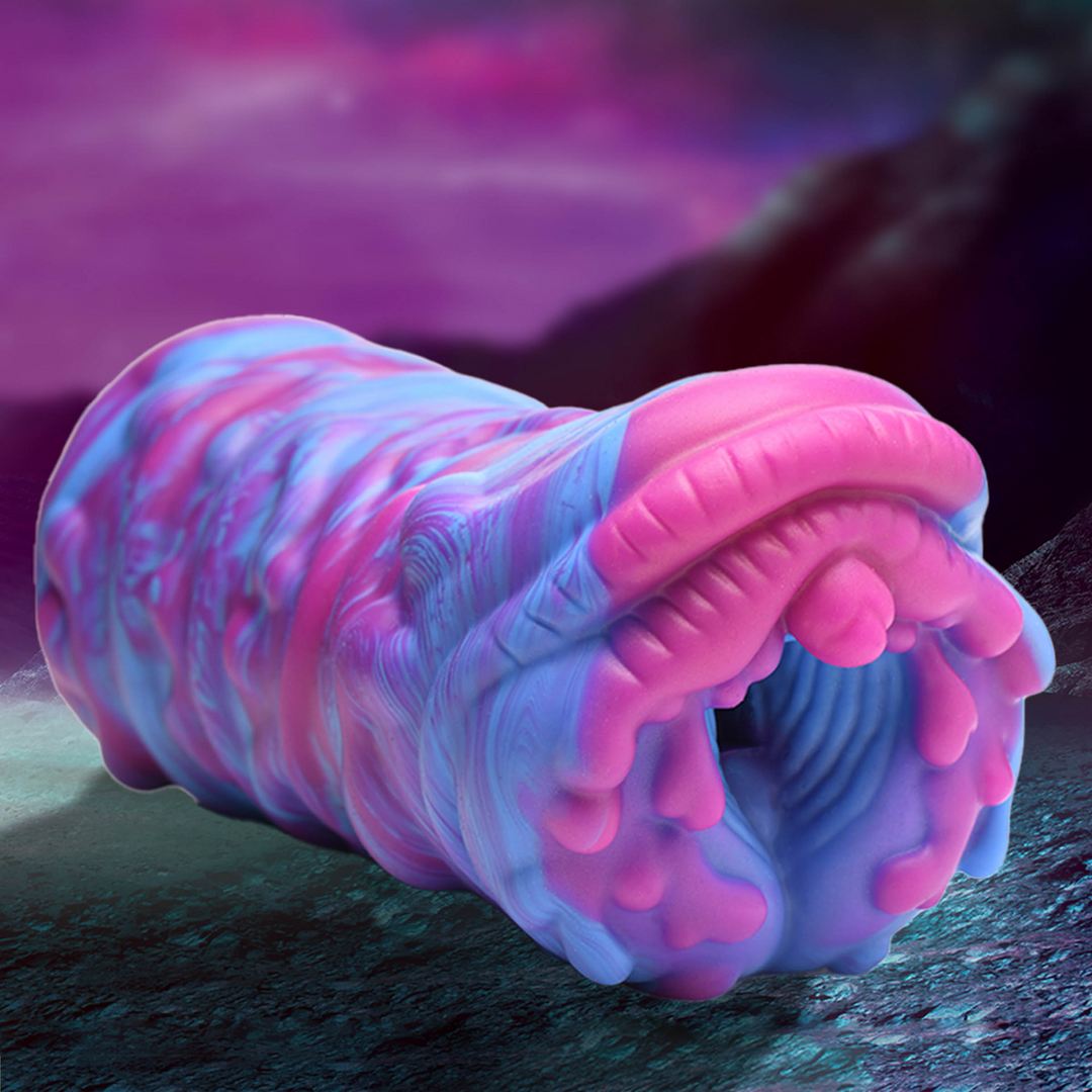 Cyclone – Silicone Alien Vagina Stroker – Paars