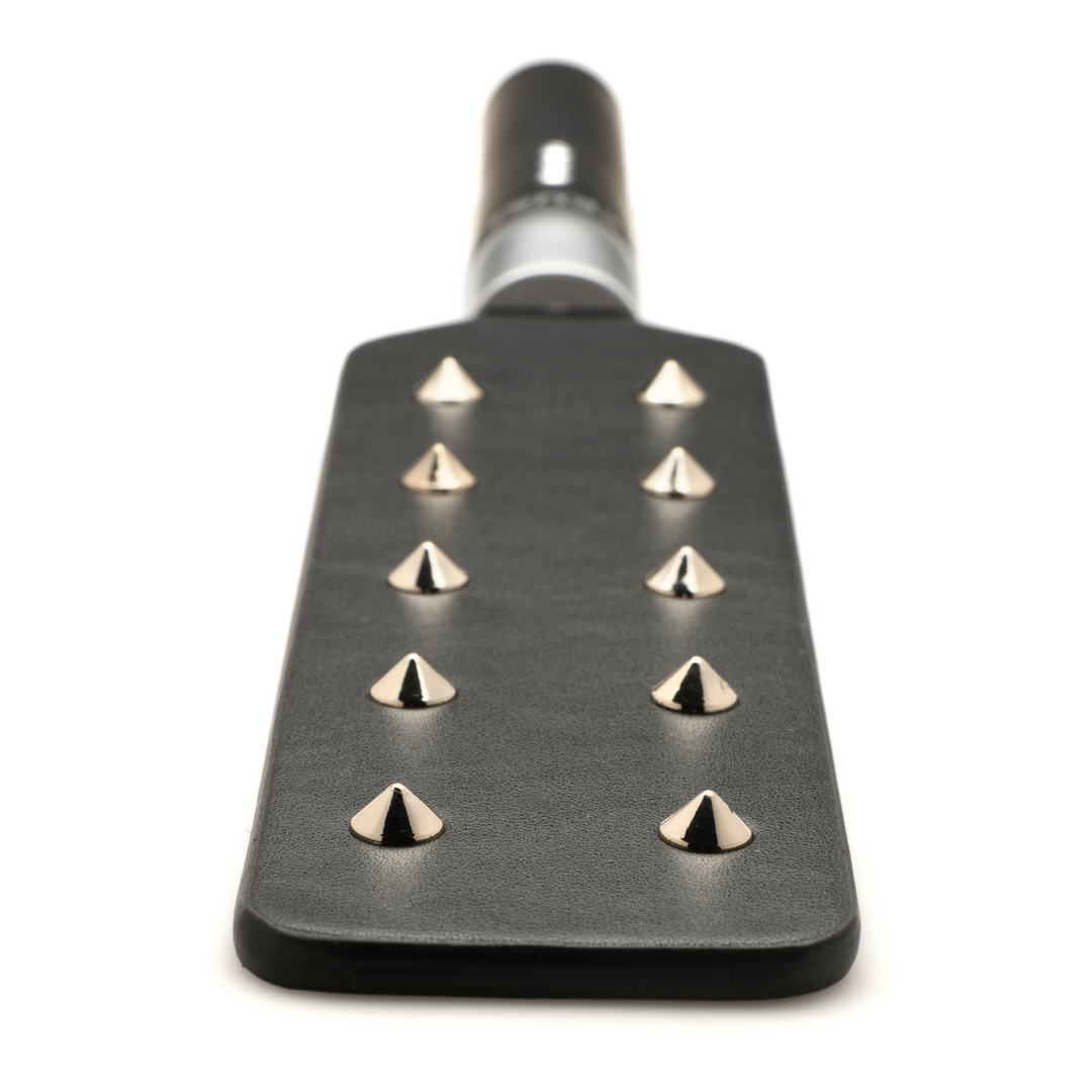 E-Stim Spiked Paddle – Zwart