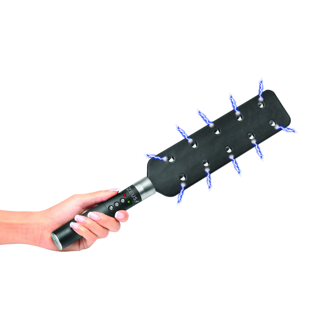 E-Stim Spiked Paddle – Zwart