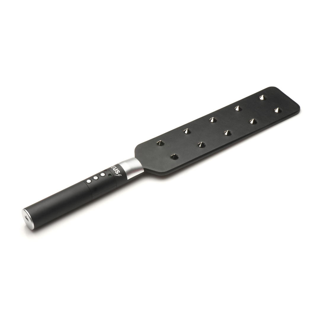 E-Stim Spiked Paddle – Zwart
