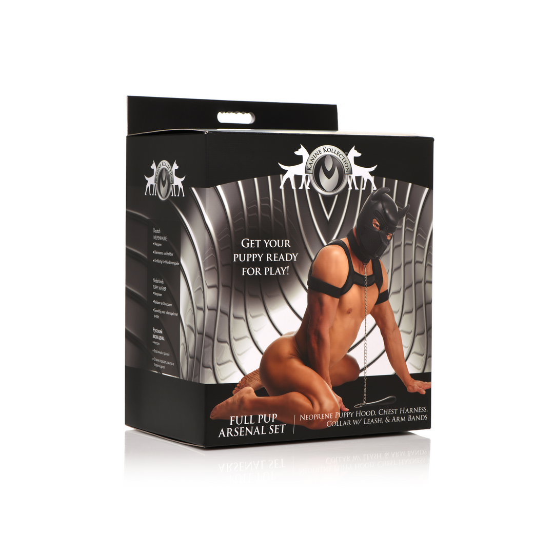 Volledige Pup Arsenal Set – Zwart