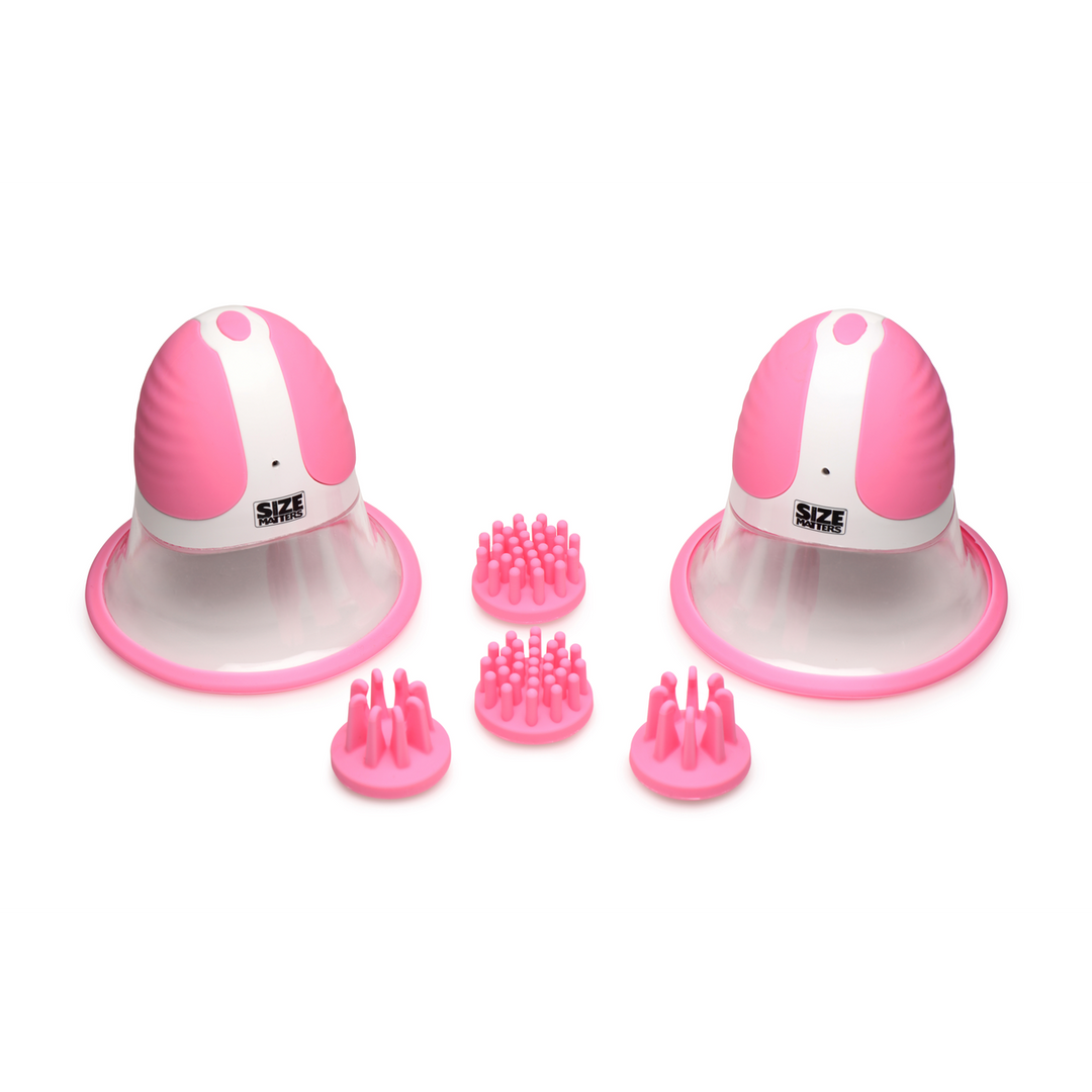 Chupadores de pezón de silicona giratorios con 2 accesorios