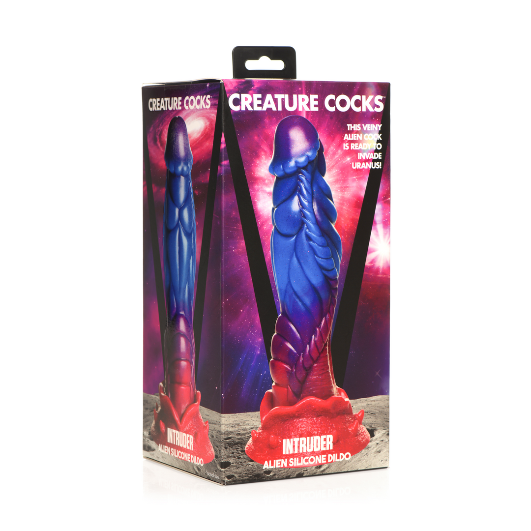 Intruder – Alien Silicone Dildo – Paars