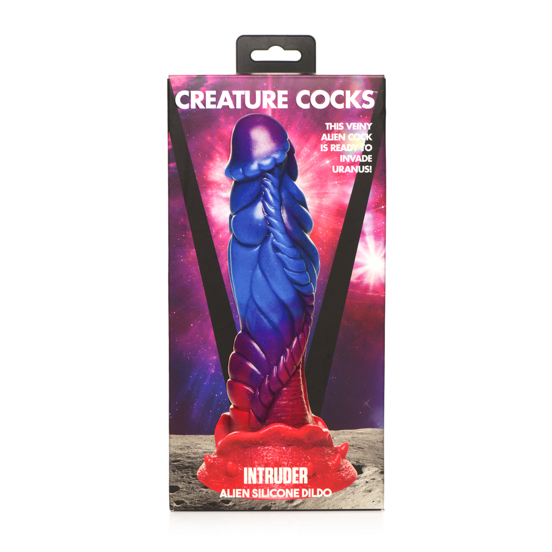 Intruder – Alien Silicone Dildo – Paars