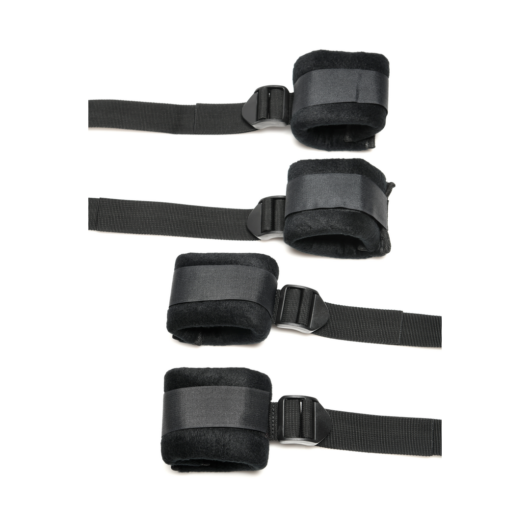 Lover’s Bed Restraint System – Zwart