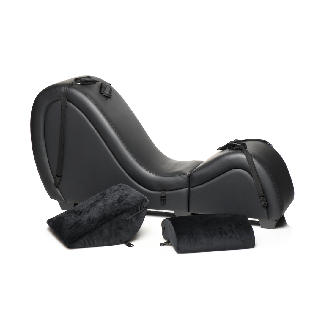 Kinky Sex Chaise met Love Pillows – Zwart