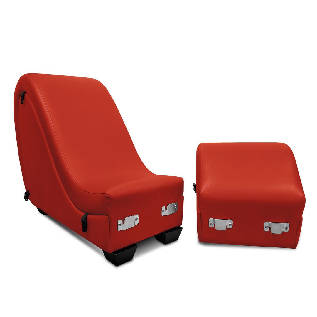 Kinky Sex Chaise met Love Pillows – Rood