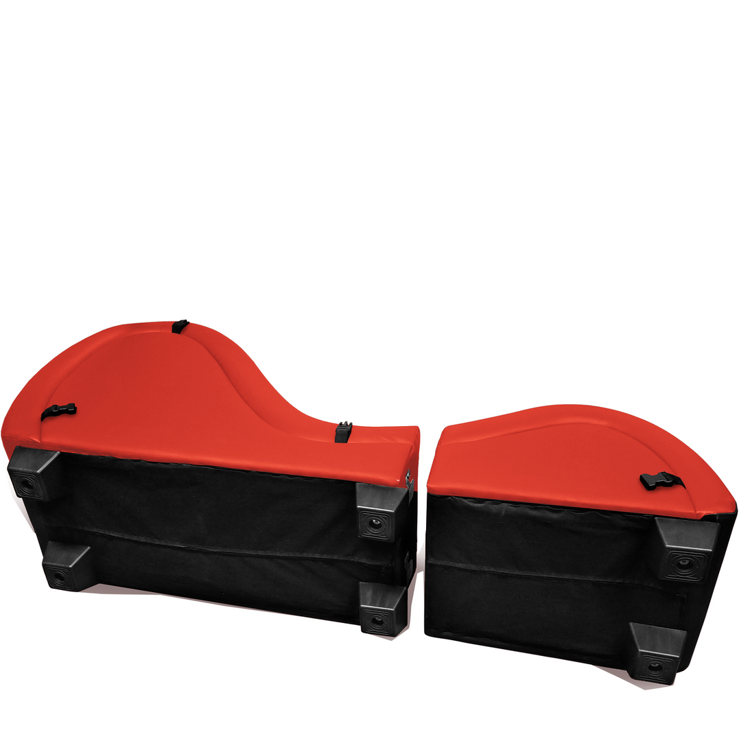 Kinky Sex Chaise met Love Pillows – Rood