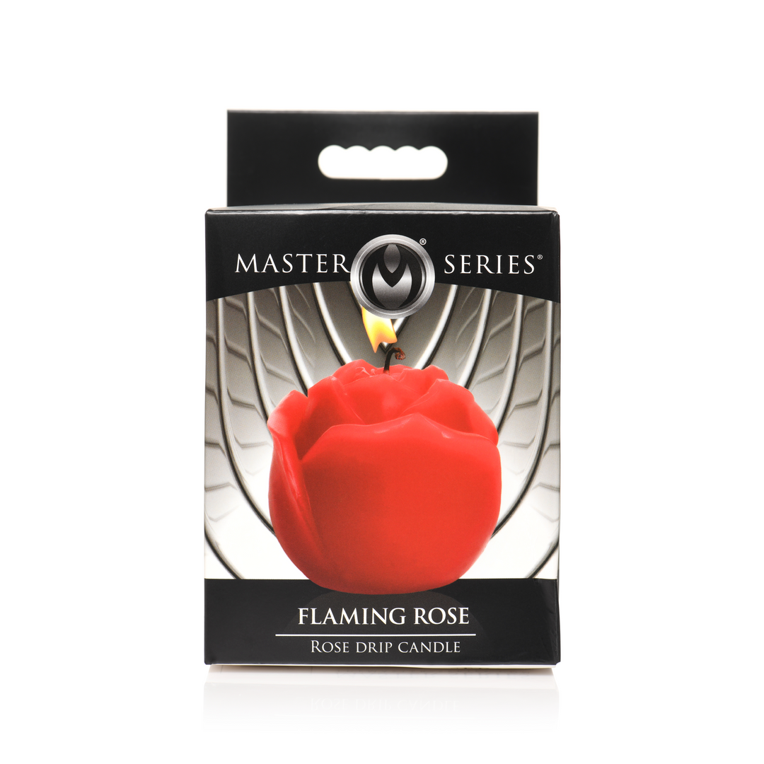 Flaming Rose – Druipkaars – Rood
