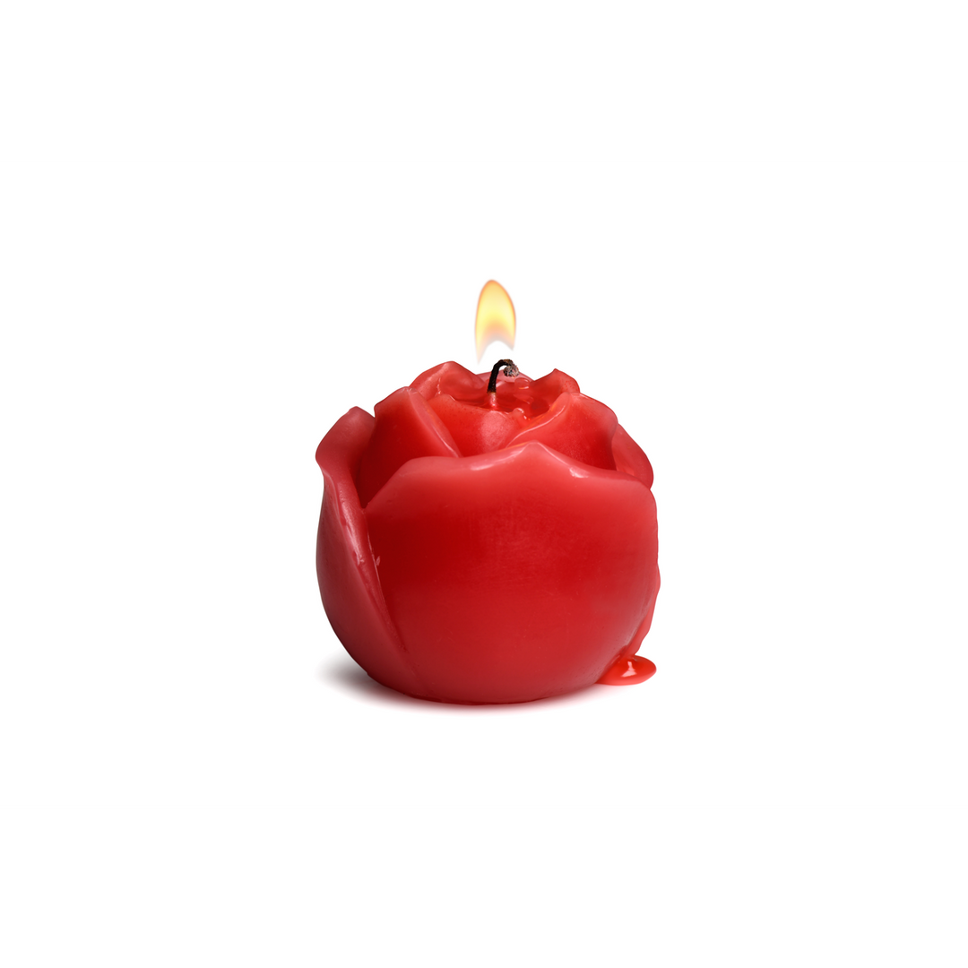 Flaming Rose – Druipkaars – Rood