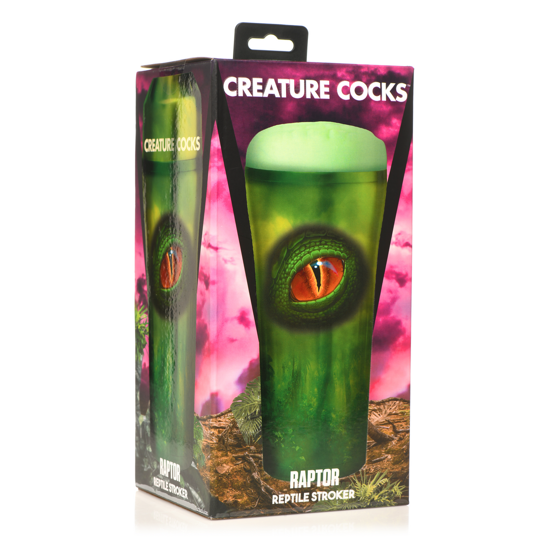 Raptor – Reptile Stroker – Groen