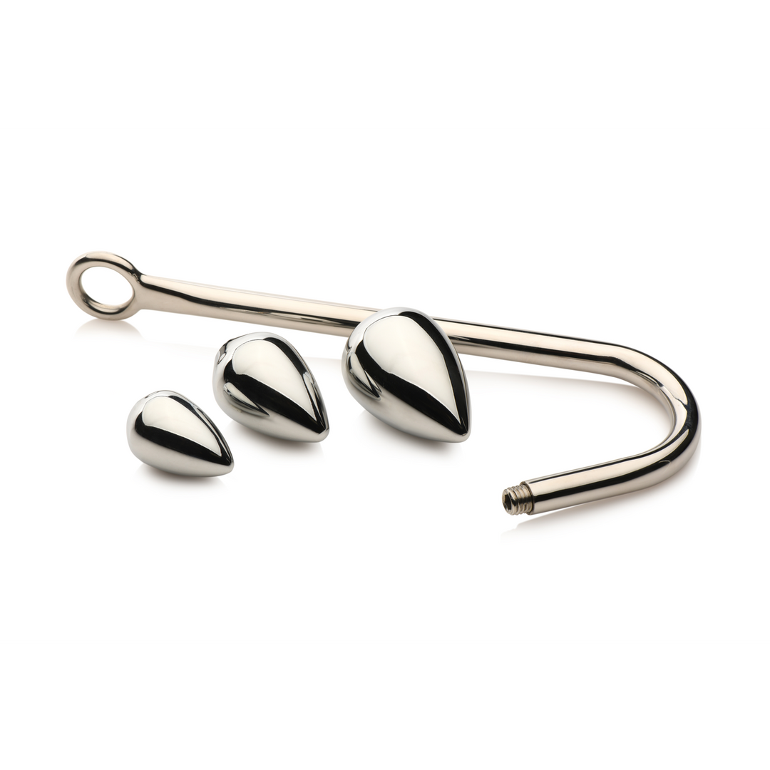 Anal Hook Trainer met 3 Plugs