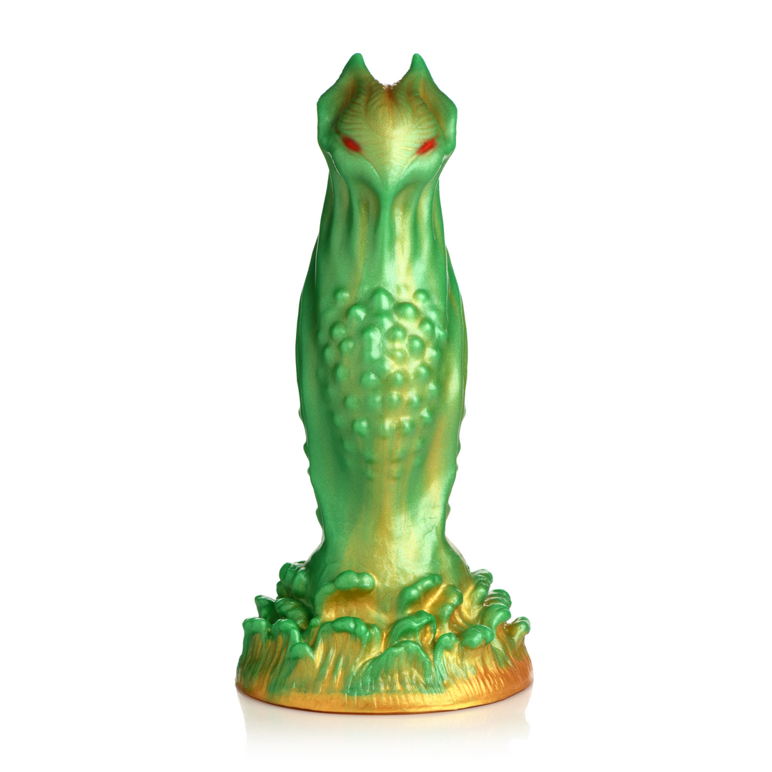 Nebula – Alien Siliconen Dildo – Groen