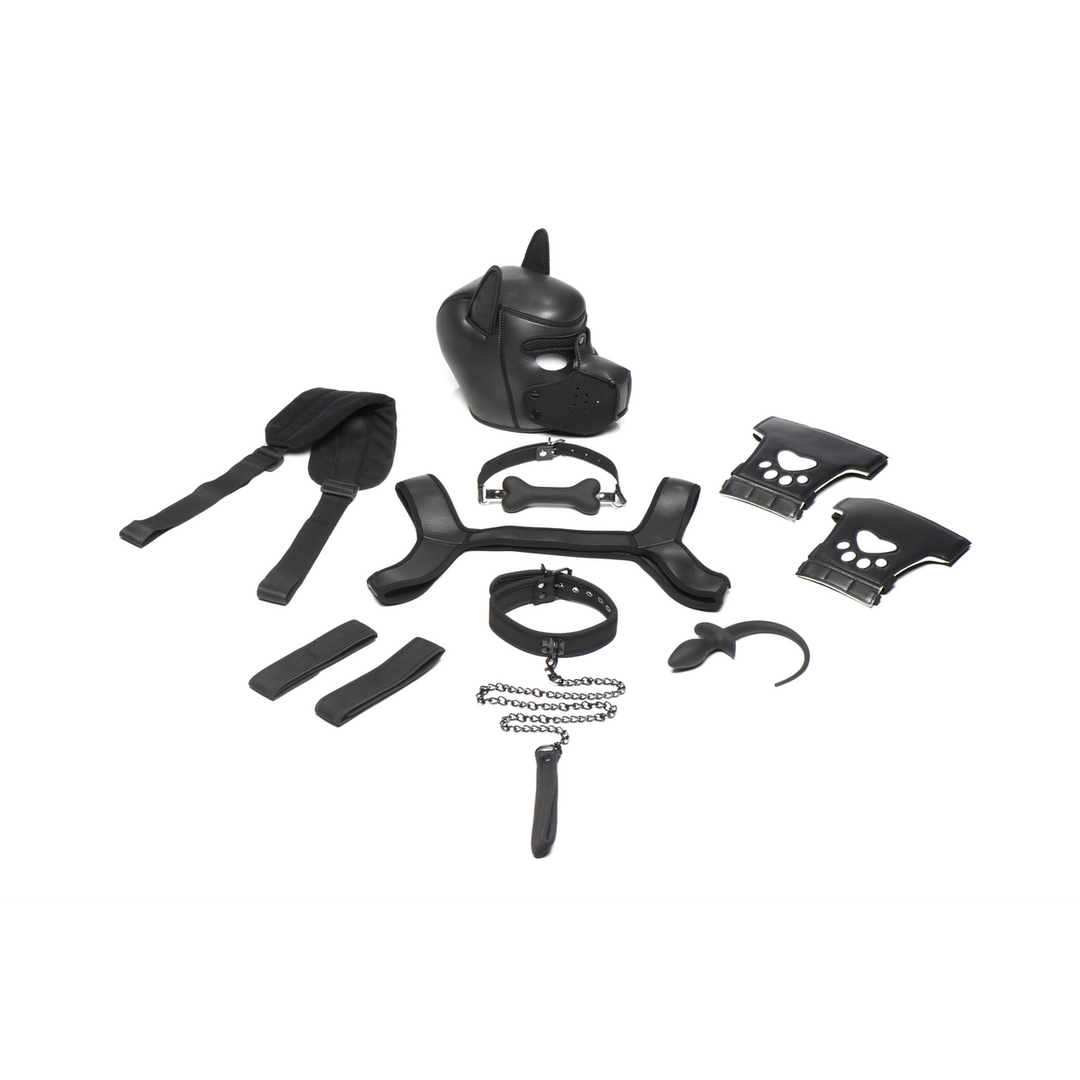 Kit de Cachorro de Neopreno - Negro