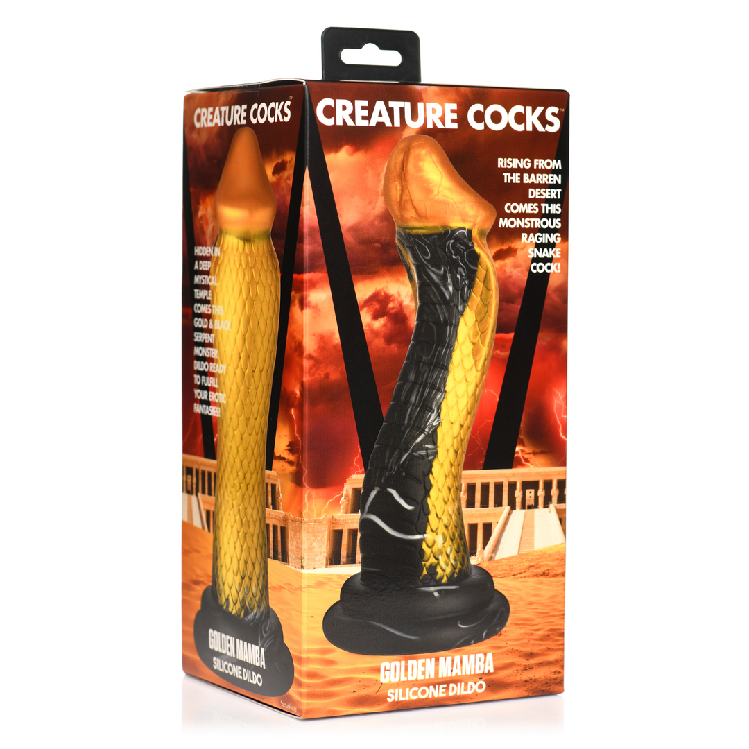 Gouden Slang – Siliconen Dildo