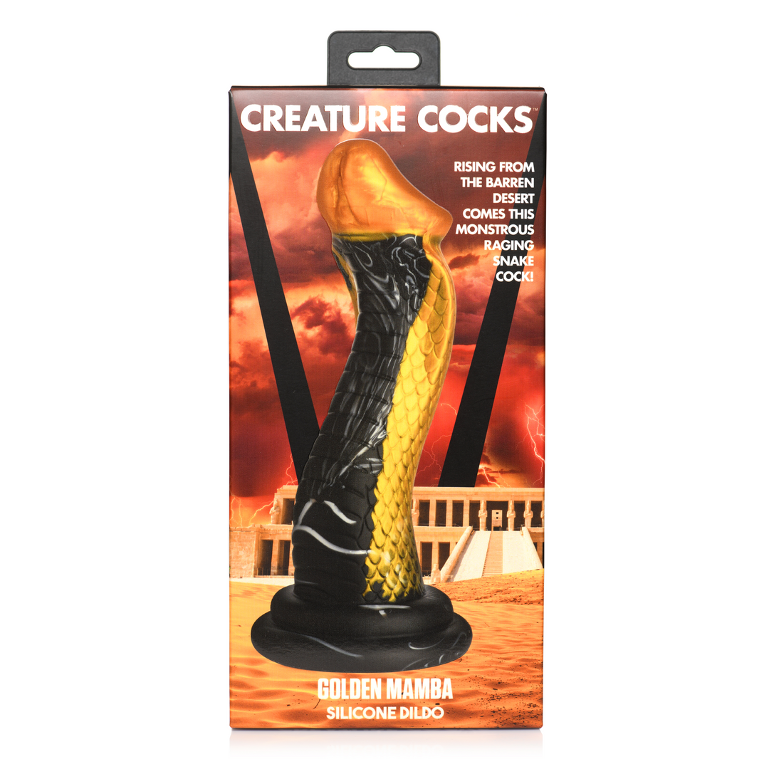 Gouden Slang – Siliconen Dildo