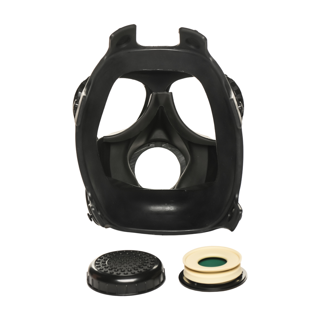 Inhalator – Gasmasker met Fles – Zwart