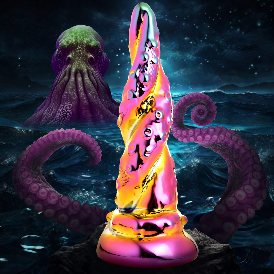 Enchantress – Rainbow Glass Dildo