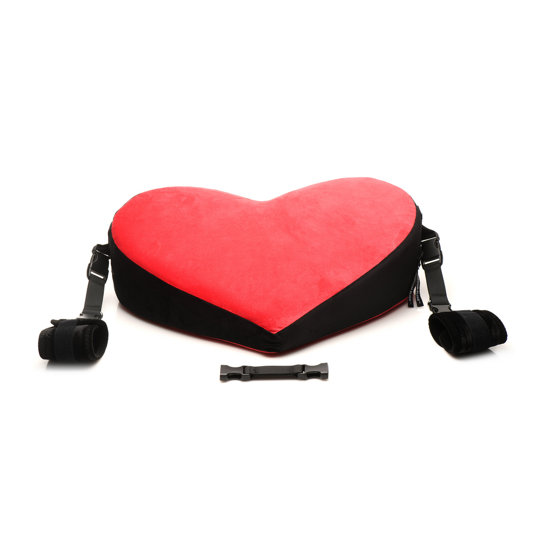 Bondage Love Kussen – Zwart/Rood