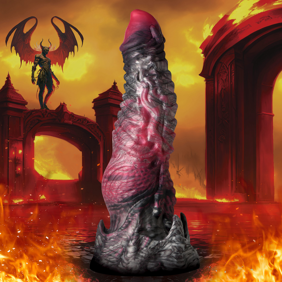 Hades – Siliconen Dildo – Medium