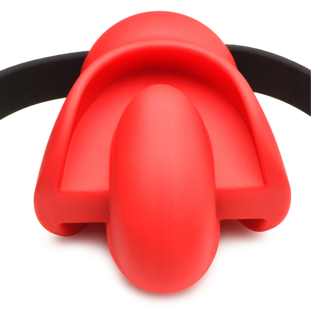 Gag Order – Extreme Silicone Ball Gag – Rood