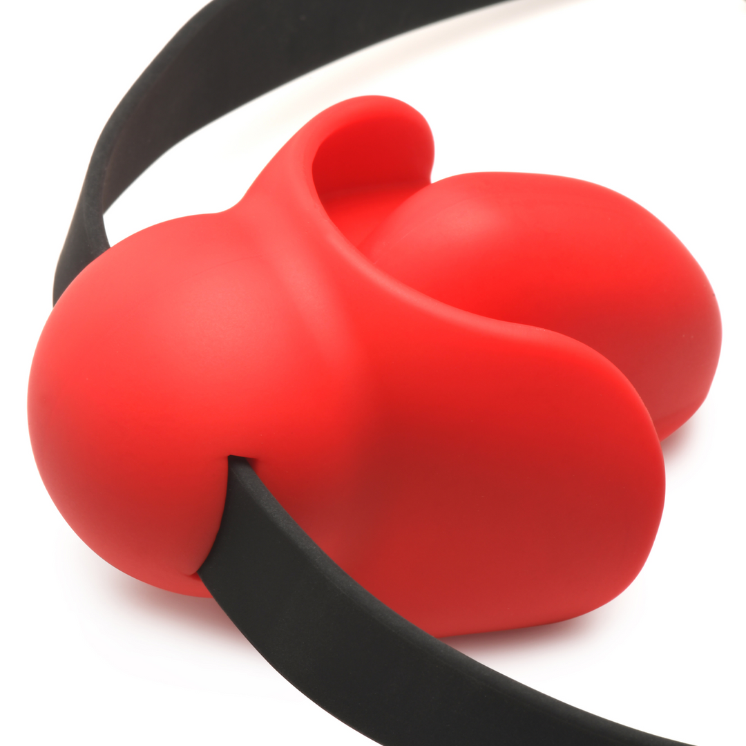 Gag Order – Extreme Silicone Ball Gag – Rood