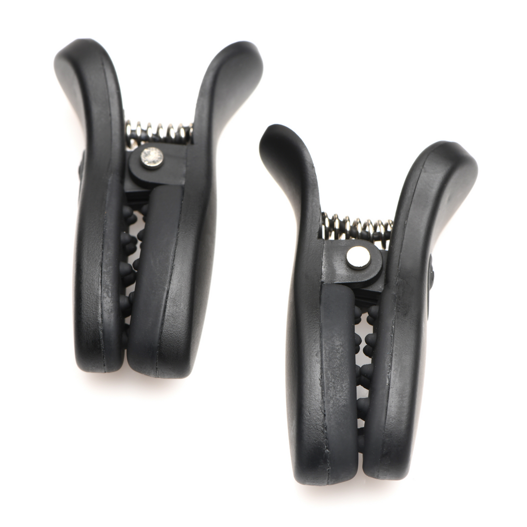 Dark Grip – Vibrerende Tepelknijpers – Zwart