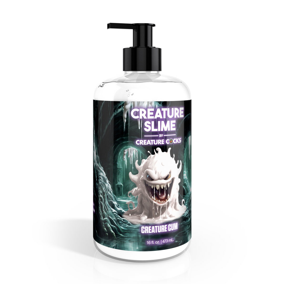 Creature Slime – Creature Cum – Ongeparfumeerde Jizz Glijmiddel – 16 fl oz / 473 ml