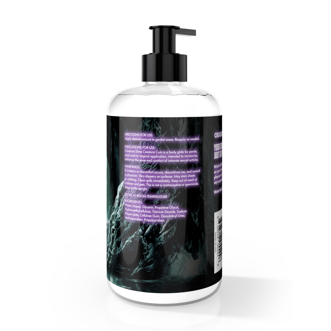 Creature Slime – Creature Cum – Ongeparfumeerde Jizz Glijmiddel – 16 fl oz / 473 ml
