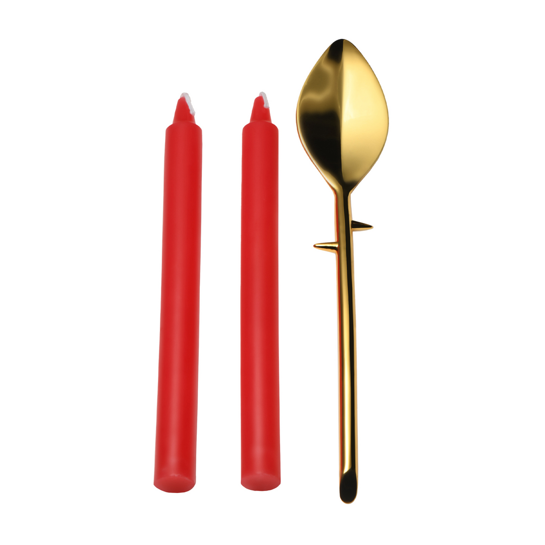 Drip Sensation – Lepel en Drip Kaars Set