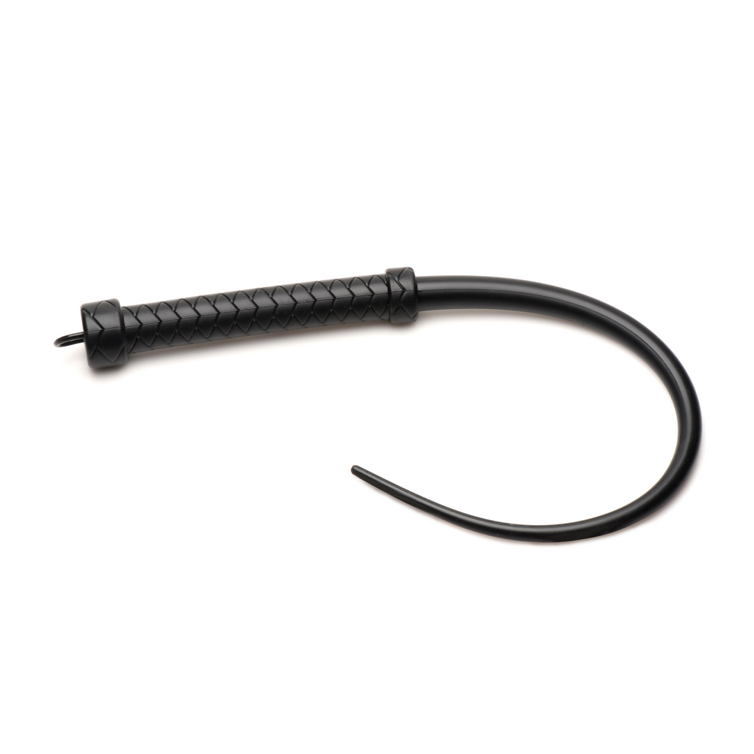 Viper Tail – Siliconen zweep – Zwart