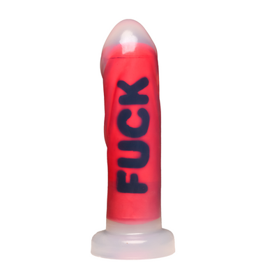 FUCK - Siliconen Dildo - Rood FUCK - Siliconen Dildo - Rood