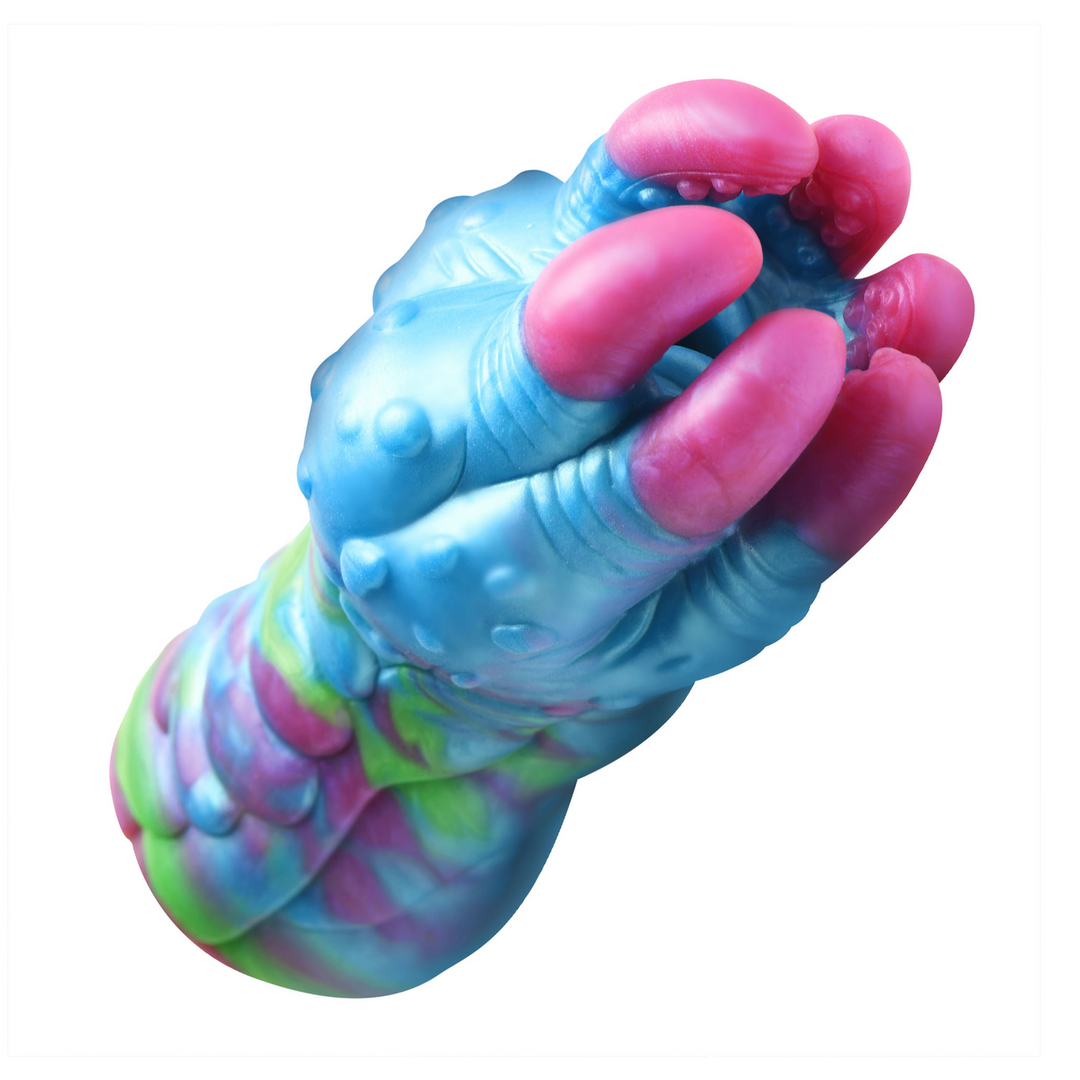 Asstra – Siliconen Achterste Stroker – Blauw/Paarse