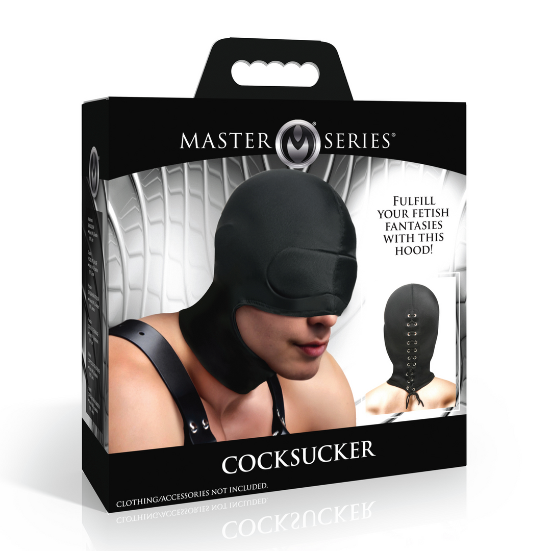 Cocksucker – Kap met Open Mond – Zwart