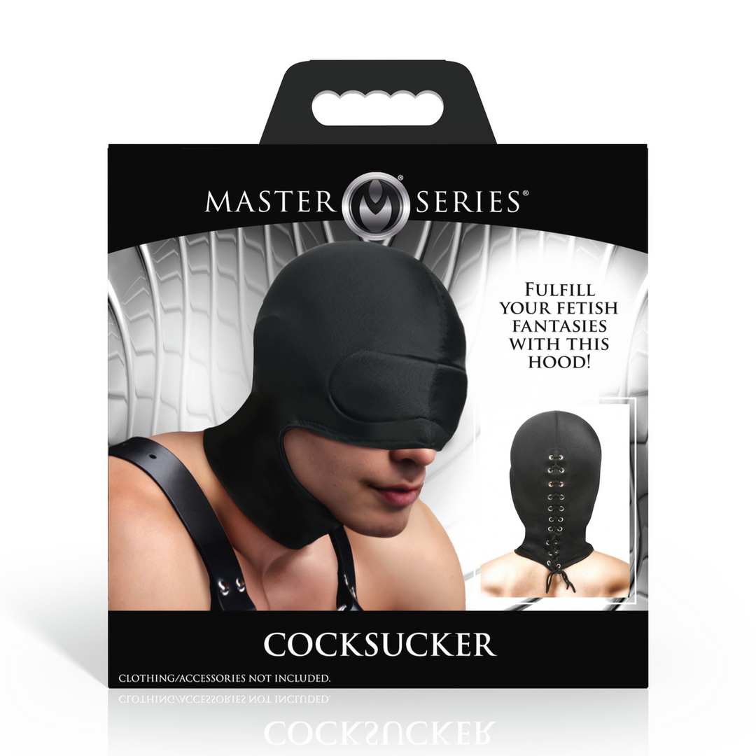 Cocksucker – Kap met Open Mond – Zwart