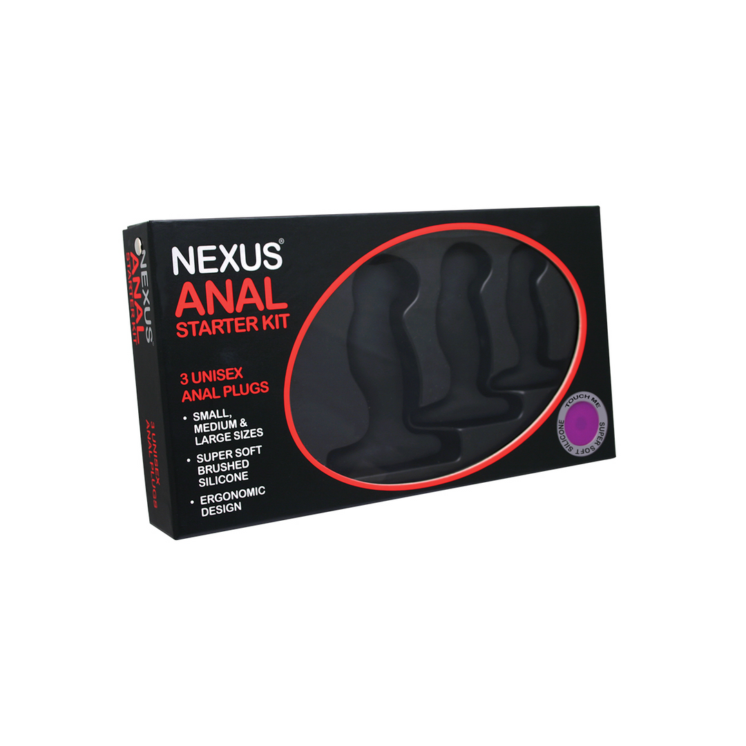Anal Starter Kit – 3 Stevige Siliconen Anale Plugs