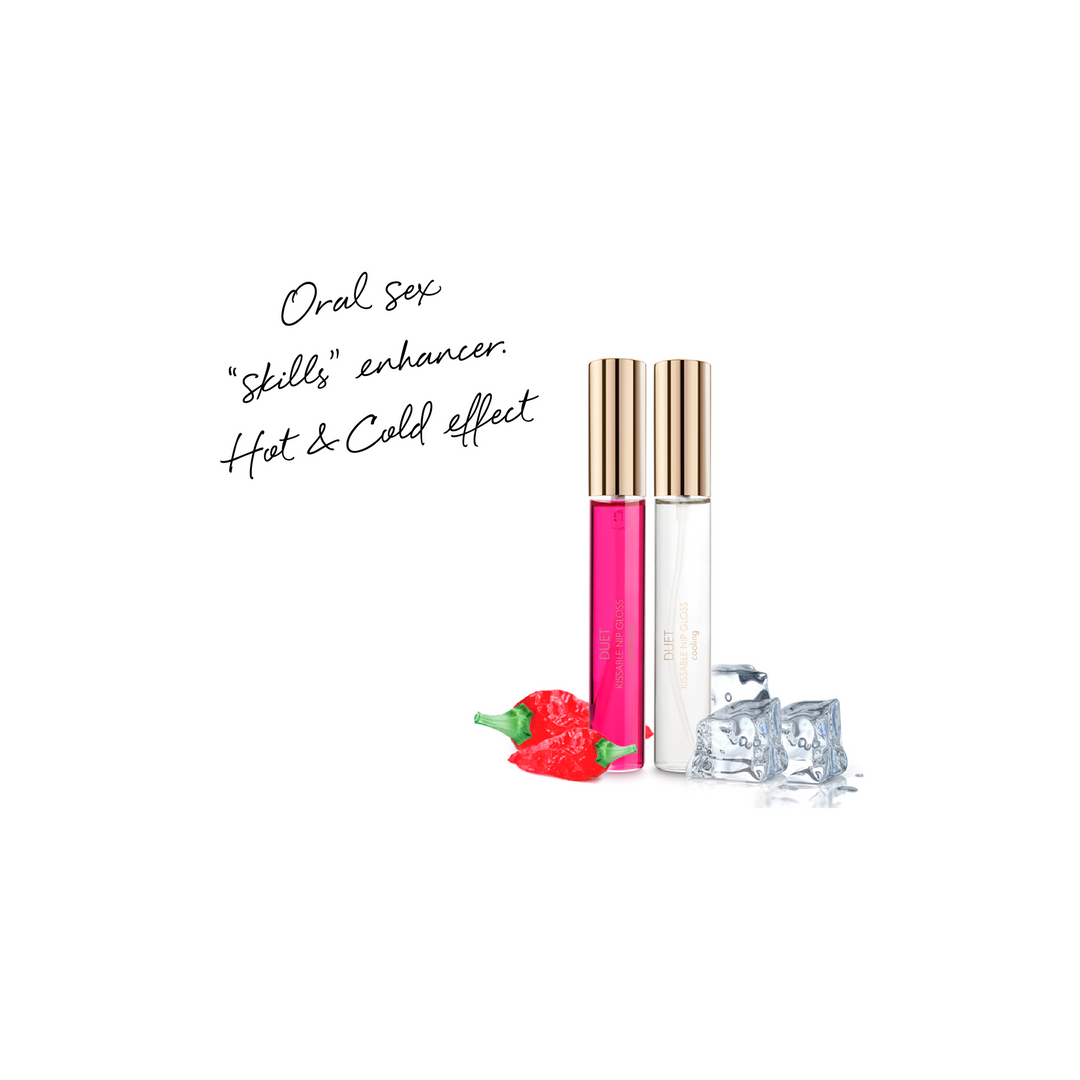 Kusbare Nip Gloss Cooling en Warming – 2 Stuks á 0,4 fl oz / 2 Stuks á 13 ml