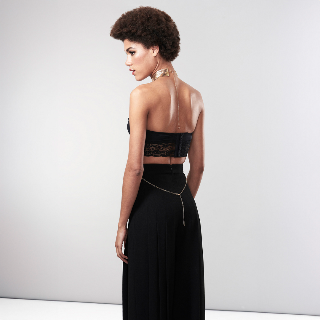 Desir Métallique – Metallic Mesh Kraag