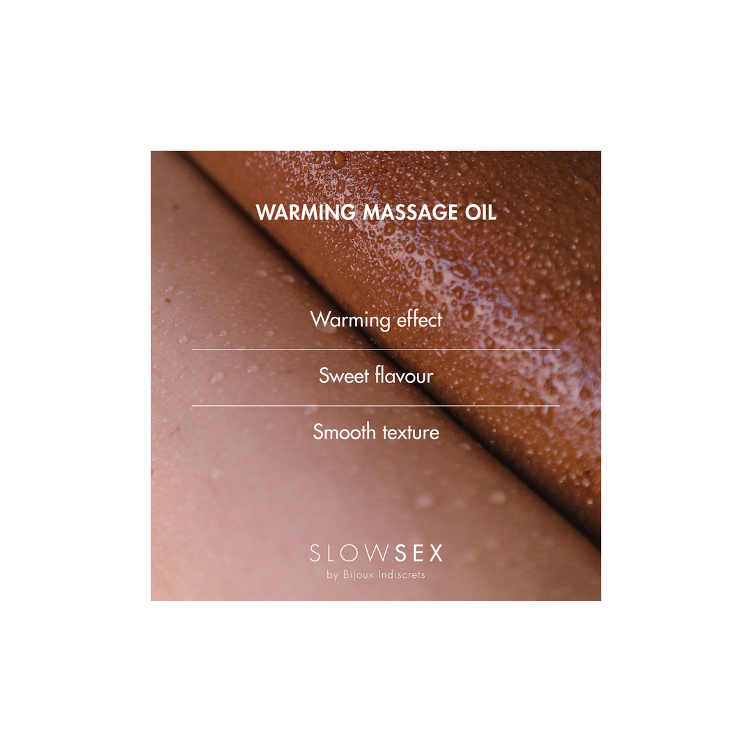 Slow Sex – Verwarmende Massageolie – 1,7 fl oz / 50 ml