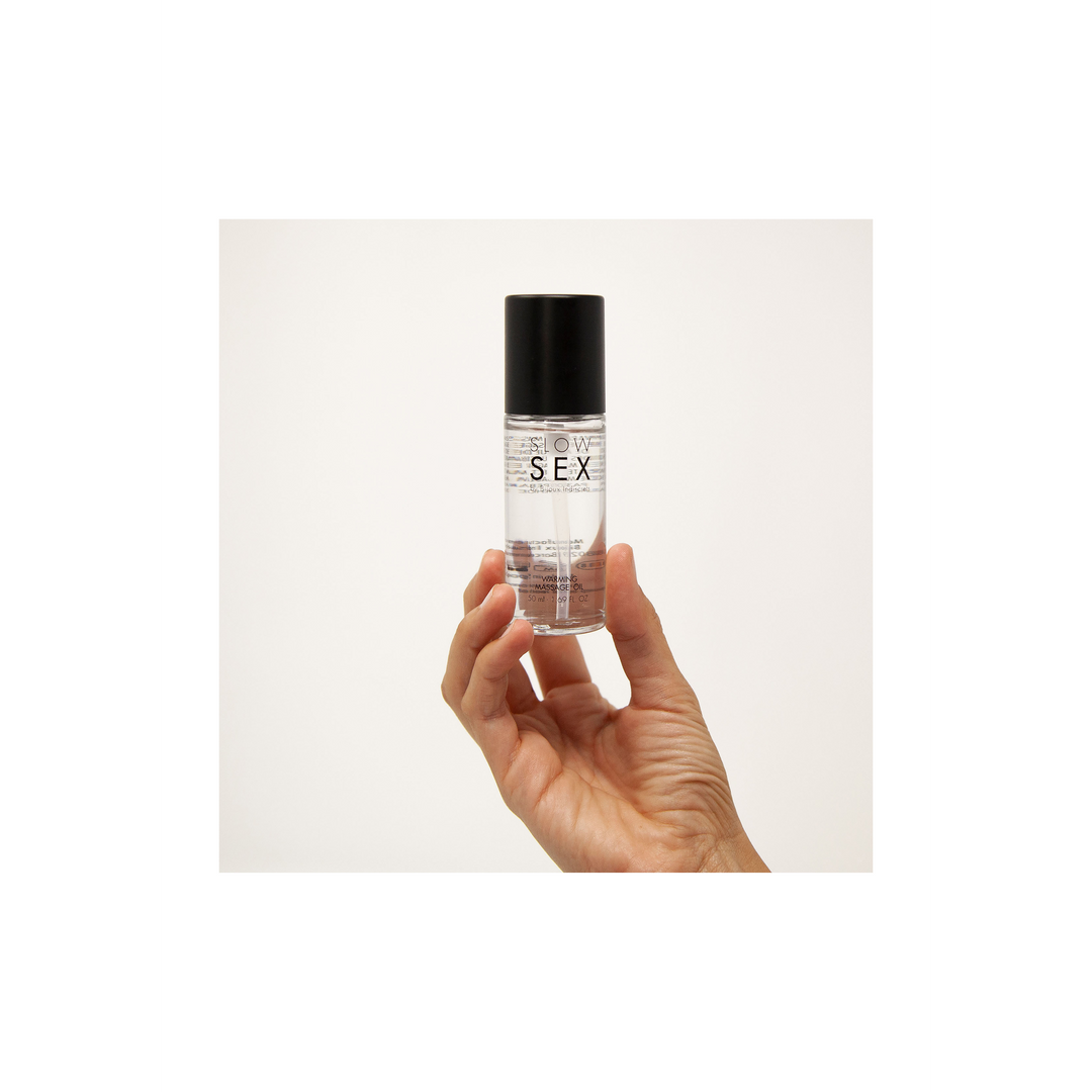 Slow Sex – Verwarmende Massageolie – 1,7 fl oz / 50 ml