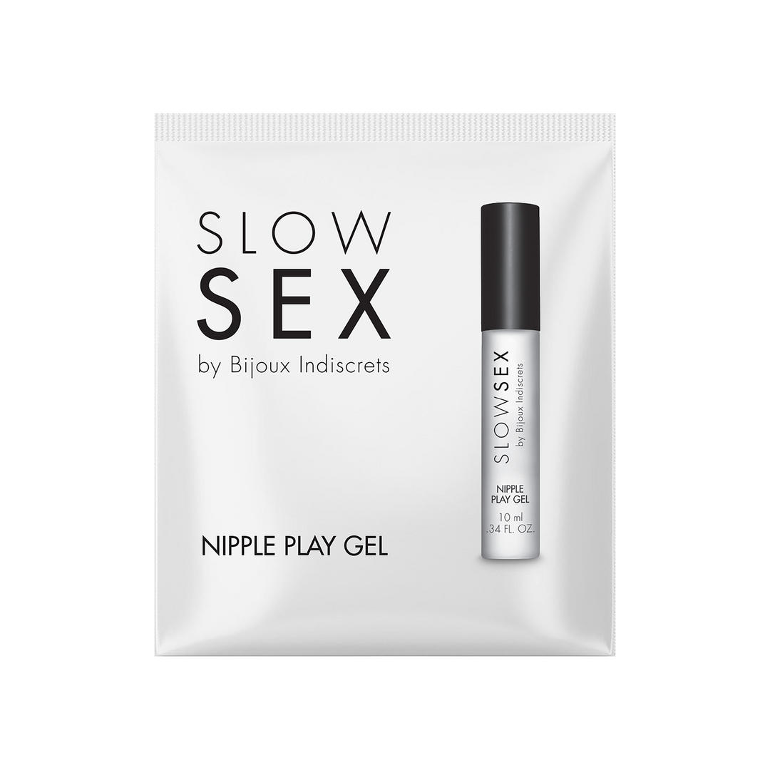 Sachette gel de juego con pezones - 2 ml