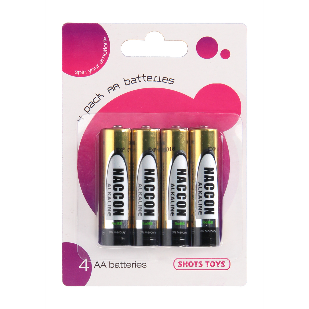 AA Batteries – Alkaline – 4 Pack